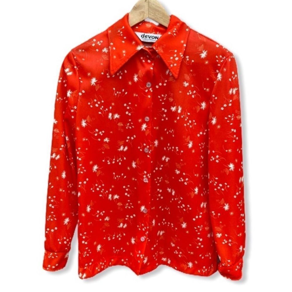 Vintage Devon Polyester‎ Blouse